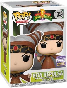 Funko Pop Television 1349 Mighty M. Power Rangers 71729 Rita Repulsa SDCC2023