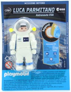 Playmobil Speciale Astronauta Luca Parmitano ESA Missione Beyond ASI h 8cm
