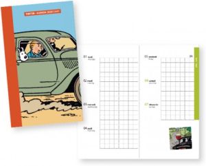 Tintin 24437 Mini Agenda Diary 2020