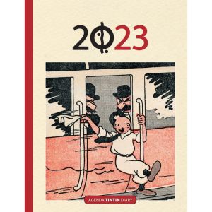 Tintin 24459 Agenda Diary Desk 2023