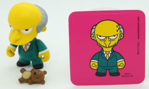 Kidrobot Vinyl Mini Figure - Simpsons S1 Mr. Burns 1/24