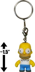 Kidrobot Vinyl Mini Figure - Simpsons Keychain S1 - Homer