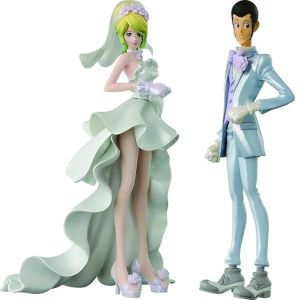 Banpresto Craneking Lupin the Third Creator X Creator Lupin + Rebecca Wedding Version A