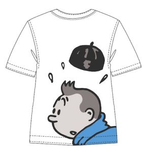 Tintin Abbigliamento 0083300100M TEE-SHIRT Tintin Lotus M / White