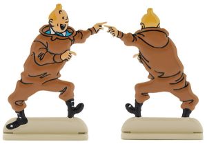 Tintin Figurines en Alliage en relief 29205 LE TRÉSOR DE RACKHAM LE ROUGE