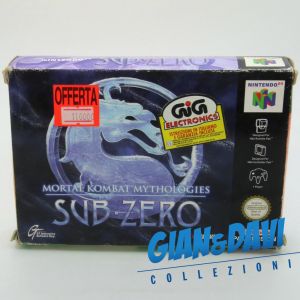 GIG Nintendo 64 PAL Version Mortal Kombat Mythologies Sub-Zero