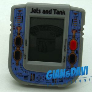 Gioco portatile Vintage LCD Jets and Tank Non Funzionante