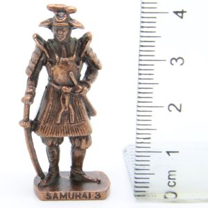 Ü-Ei Soldatini Metallfiguren Japanische Samurai um 1600 SAMURAI 3 Kupfer K93n141
