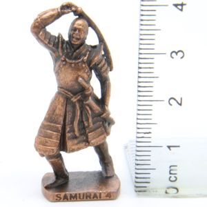 Ü-Ei Soldatini Metallfiguren Japanische Samurai um 1600 SAMURAI 4 Kupfer K93n141