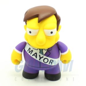 Kidrobot Vinyl Mini Figure - Simpsons Woo Hoo! 25 Years - Mayor Quimby 1/40