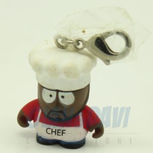 Kidrobot Vinyl Mini Figure - South Park Zipper Pulls 1" - Chef 2/20