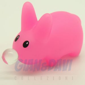 Kidrobot Vinyl Mini Series - Happy Labbit - Pink with Bouble Gum 2/25