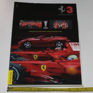 Libro Pubblicazione Ferrari Year 2008 Constructor's World Champion 272 Pagine 