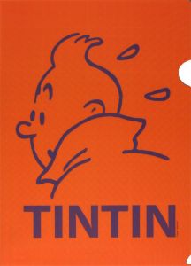 Tintin Cartoleria 15161 Plastic Sleeves - A4 Tintin Orange