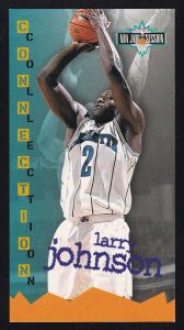 NBA 1995 Fleer Jam Session 11 Larry Johnson