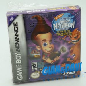 Nintendo Game Boy Advance Adventure of Jimmy Neutron boy Genius