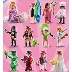 Playmobil Serie 3 Figures 5244 Girl Completa 12 Personaggi