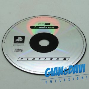 PS1 Play Station Platinum Formula One solo CD