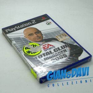 PS2 Play Station 2 Sealed EA Sports Total Club Manager 2005 Sigillato