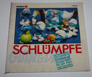 Schlumpfe Schleich 1986 cm 21x21 Rovinato