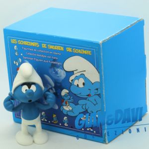 SM_RS_PSY Plastoy Earache Smurf con Scatola Blu