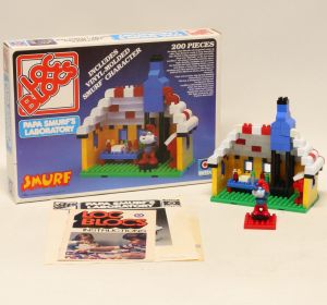 SM_TY_CT Loc Blocs 1982 1476 Papa Smurf's Laboratoy 200 pc