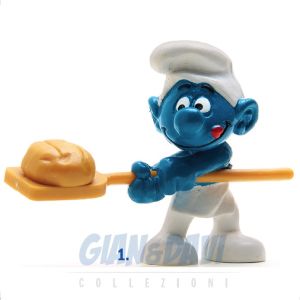 2.0113 20113 Baker Smurf Puffo Panettiere 1C
