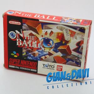 Super Nintendo PAL Version On The Ball Taito BanDai