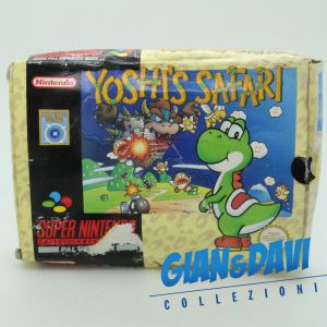Super Nintendo PAL Version Yoshi's Safari Molto Rovinato
