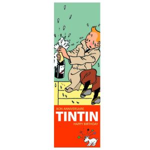 Tintin Cartoleria 24333 Calendario Bon Anniversaire Happy Birthday Tintin