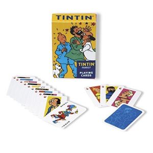 Tintin cartoleria 51033 Cartes a Jouer - La famille de Tintin