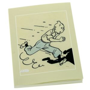 Tintin Cartoleria 54366 Carnets de note « L’Art d’Hergé » 105x147