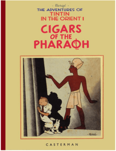 Libri Tintin 74502 Album FS Cigares of the Pharaoh (English)