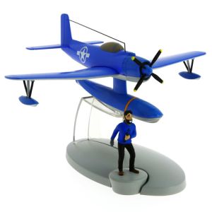 Tintin Avion 29524 L'hydravion bleu