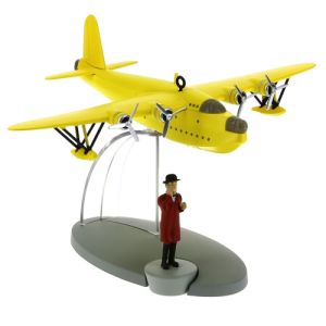 Tintin Avion 29525 L'hydravion jaune