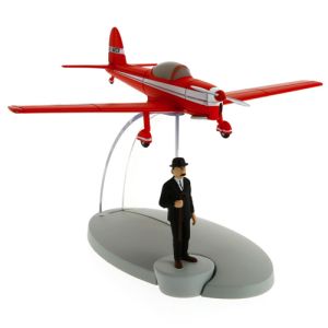 Tintin Avion 29528 L'avion rouge