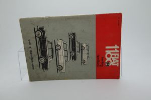 Libretto di Uso e Manutenzione Fiat 1100R
