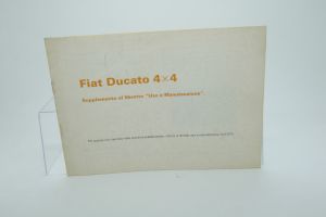Libretto di Uso e Manutenzione Fiat Ducato 4X4 IN