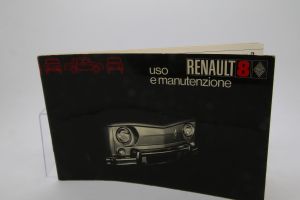 Libretto di Uso e Manutenzione Renault 8
