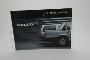 Libretto di Uso e Manutenzione Volvo 740