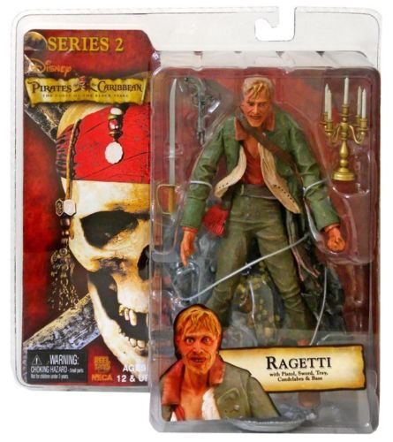 Action Figure Neca Disney Pirates of the Caribbean Series 2 Pezzi Singoli Sel...